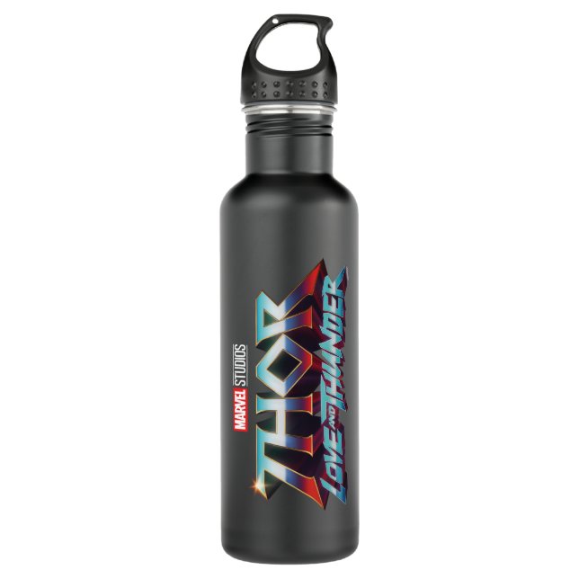 Thor: Love and Thunder Logo 710 Ml Water Bottle (Front)