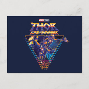 Thor: Love and Thunder Prismatic Triangle Graphic Postcard