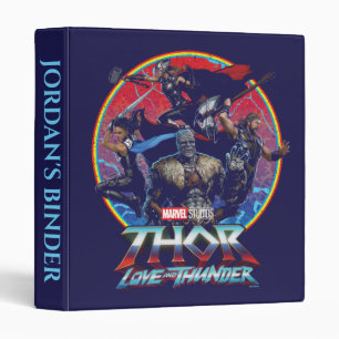 Thor: Love and Thunder Retro Group Graphic Binder