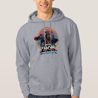 Thor: Love and Thunder Vintage Group Graphic Hoodie