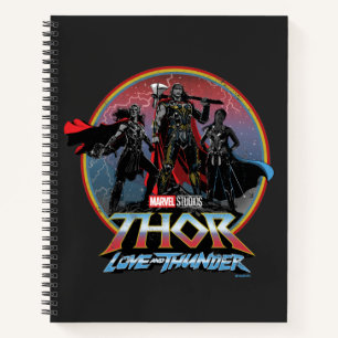 Thor: Love and Thunder Vintage Group Graphic Notebook