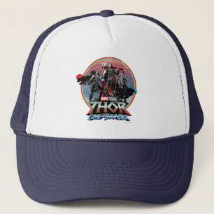 Thor: Love and Thunder Vintage Group Graphic Trucker Hat