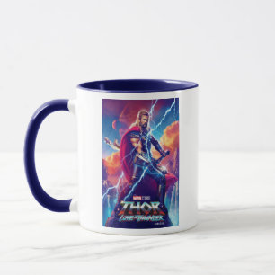 Thor on Mountain Top Mug