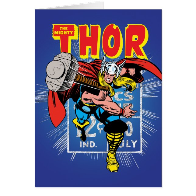 Thor Retro Comic Price Graphic (Front)