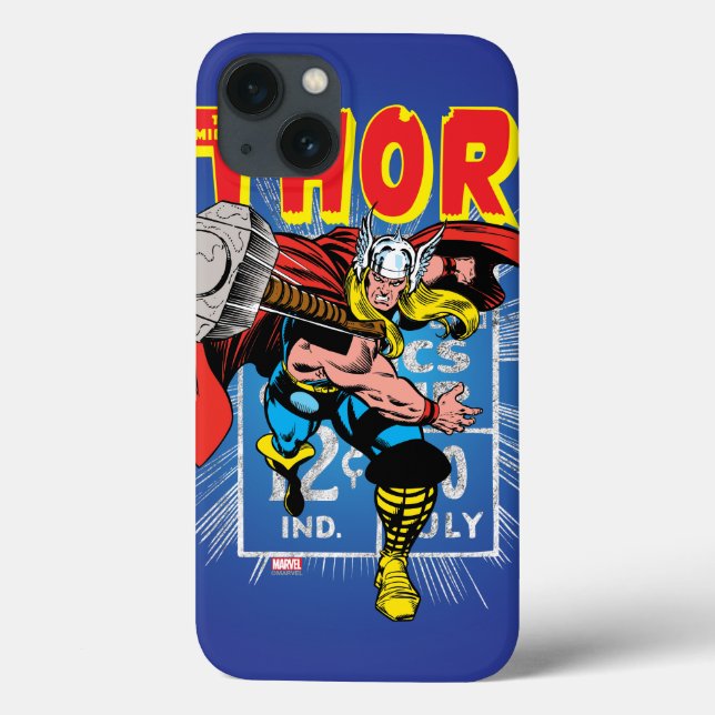 Thor Retro Comic Price Graphic Case-Mate iPhone Case (Back)