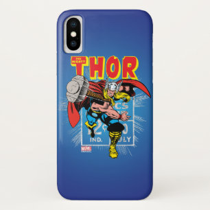 Thor Retro Comic Price Graphic iPhone X Case