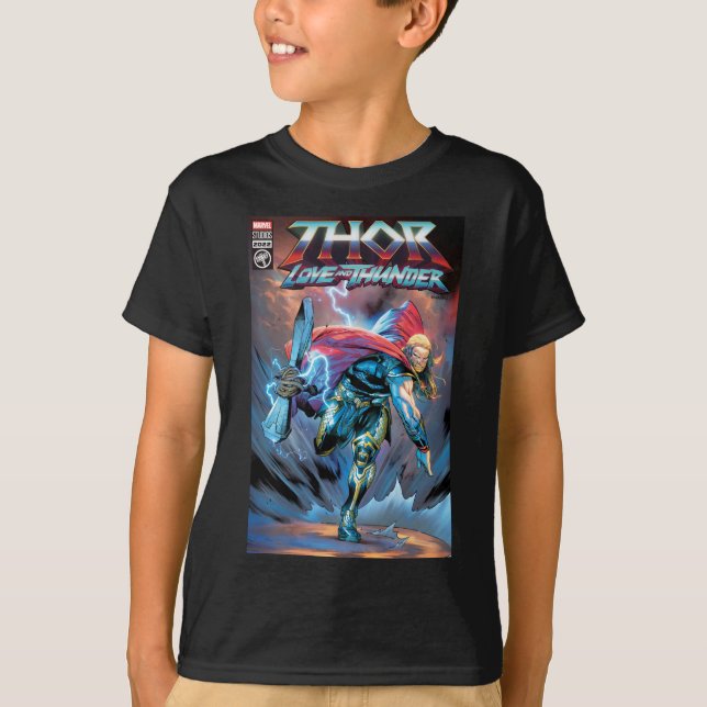 Thor Stormbreaker Comic Cover Homage T-Shirt (Front)