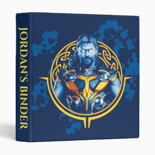 Thor Stylized Asgardian Graphic Binder