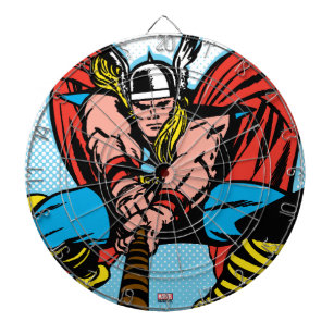 Thor Swinging Mjolnir Forward Dartboard