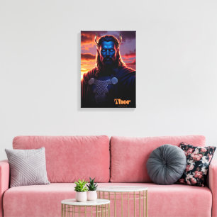 THOR VIKING CANVAS PRINT