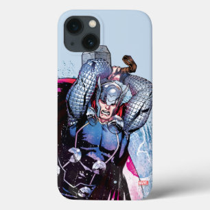 Thor Watercolor Character Graphic iPhone 13 Case