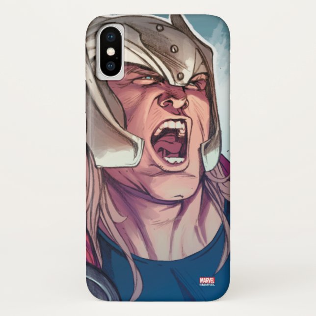Thor Yell Comic Panel Case-Mate iPhone Case (Back)