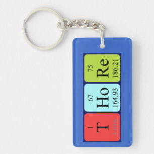 Thore periodic table name keyring
