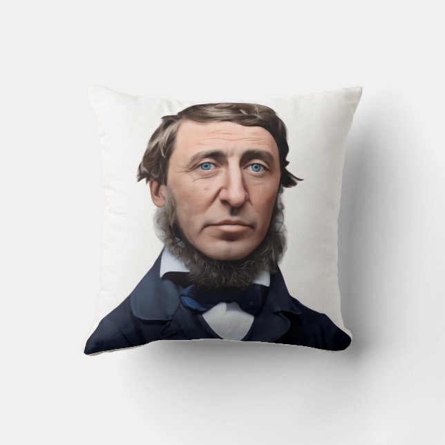 Thoreau Pillow (Back)