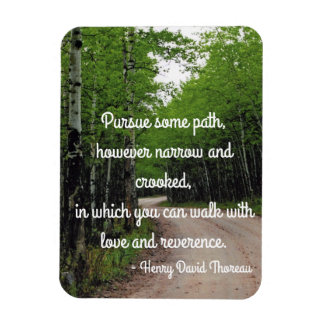 Thoreau Quote  Magnet