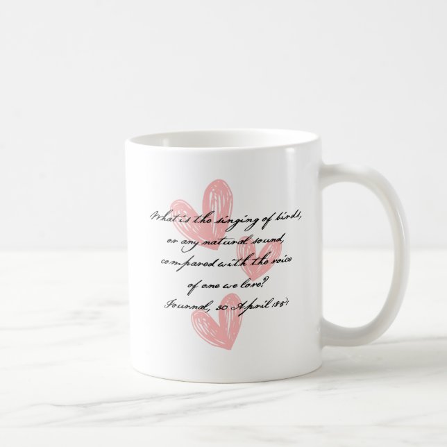 "Thoreauly in Love With You" Coffee Mug (Right)