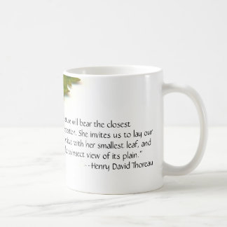 Thoreau's Nature Coffee Mug