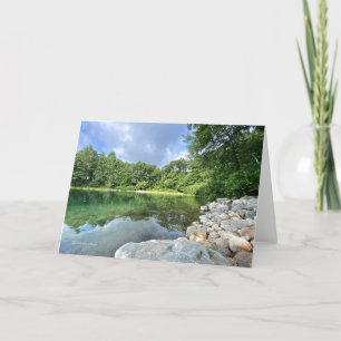 Thoreau's Walden Pond Holiday Card