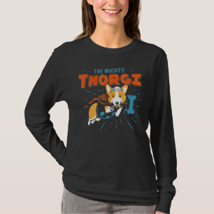 Thorgi The God Of Thunder Corgi Corgi Owner T-Shirt