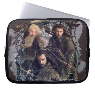 Thorin, Kili, and Balin Graphic Laptop Sleeve