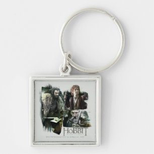 THORIN OAKENSHIELD™, BILBO BAGGINS™, & Gandalf Art Keychain