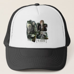 THORIN OAKENSHIELD™, BILBO BAGGINS™, & Gandalf Art Trucker Hat