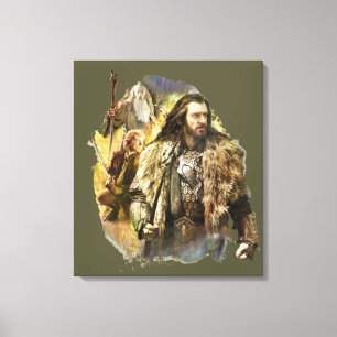 THORIN OAKENSHIELD™, BILBO BAGGINS™, Gandalf Canvas Print