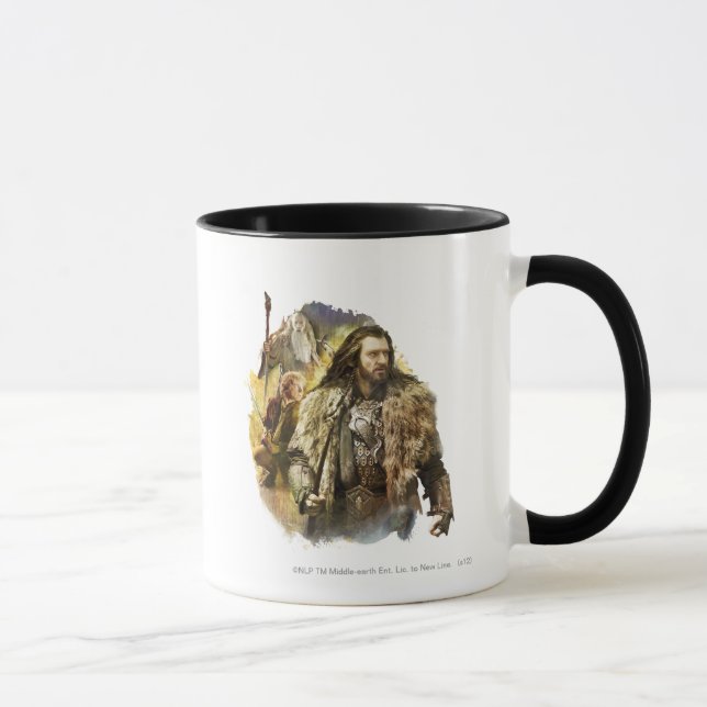 THORIN OAKENSHIELD™, BILBO BAGGINS™, Gandalf Mug (Right)