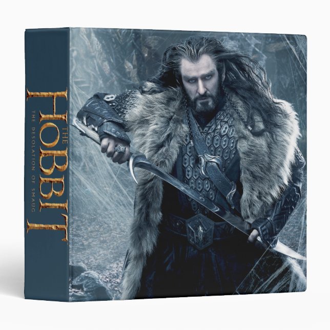 THORIN OAKENSHIELD™ Character Poster 3 Binder (Front/Spine)