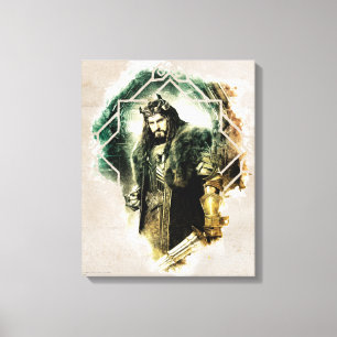 THORIN OAKENSHIELD™ - King Under The Mountain Canvas Print