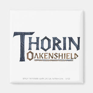THORIN OAKENSHIELD™ Logo Blue Magnet