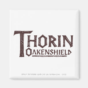 THORIN OAKENSHIELD™ Logo Brown Magnet