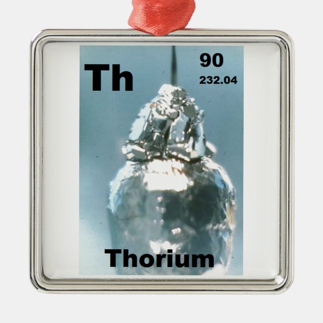 Thorium Metal Ornament (Front)