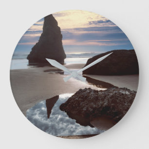 Thorn-Shaped seastack   Face Rock Wayside, OR Large Clock