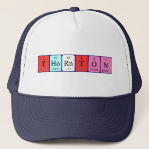 Thornton periodic table name hat