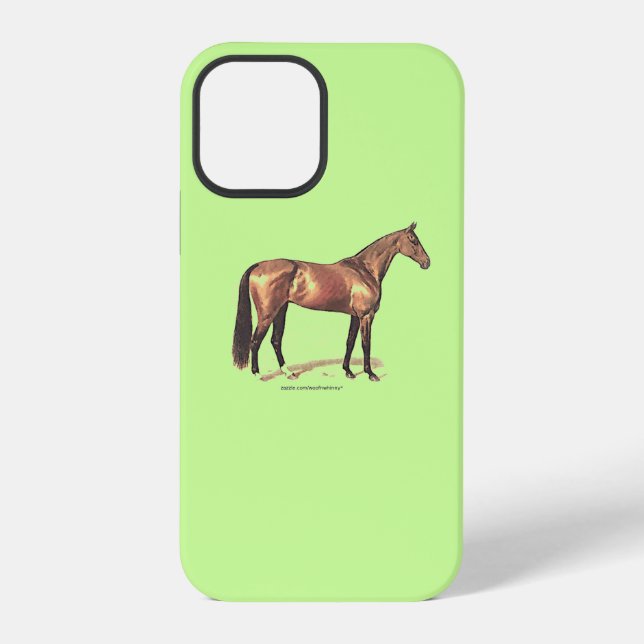 Thoroughbred Horse Case-Mate iPhone Case (Back)