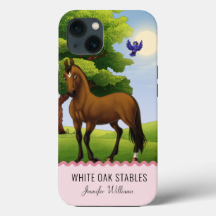 Thoroughbred Horse in a Pasture  Case-Mate iPhone  iPhone 13 Case