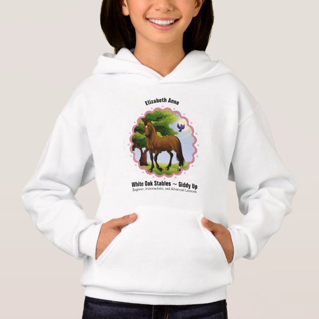 Thoroughbred Horse in Pasture (Front)