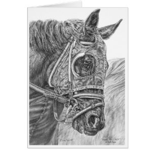 Thoroughbred Horse Race Portrait de Kelli Swan