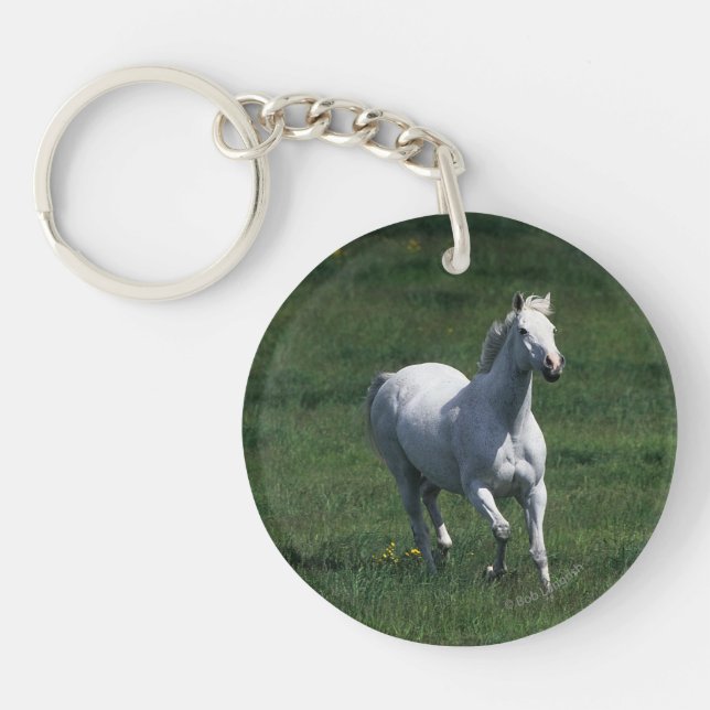 Thoroughbred Mare Keychain (Front)
