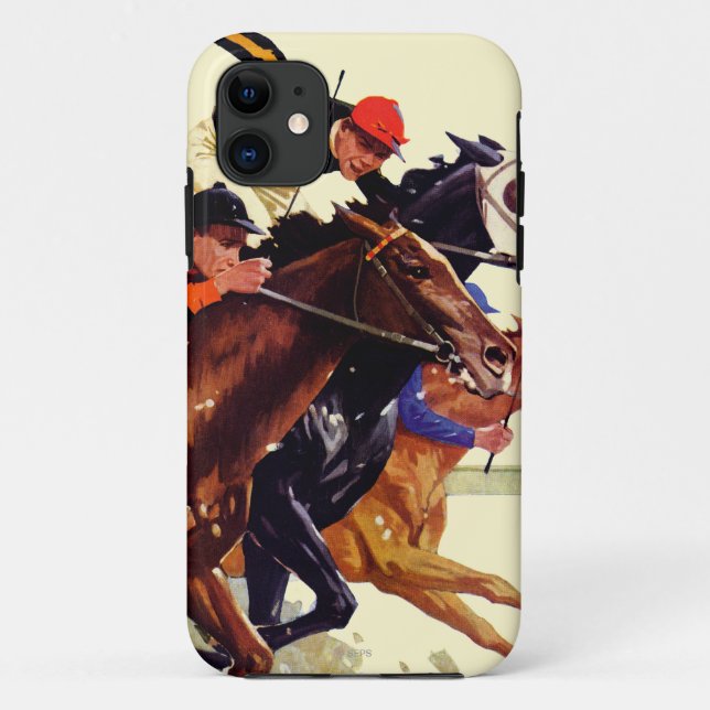 Thoroughbred Race Case-Mate iPhone Case (Back)