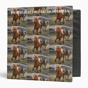 Thoroughbred Race Horse gagne Classic 3 Classeur