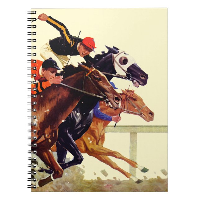 Thoroughbred Race Notebook (Front)