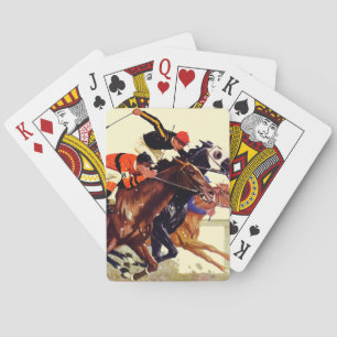 Thoroughbred Race Playing Cards