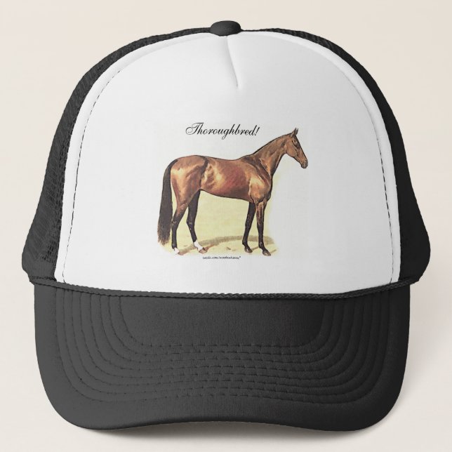 Thoroughbred Trucker Hat (Front)