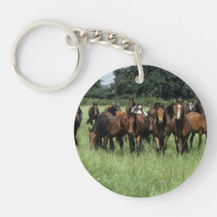 Thoroughbred Youngsters Keychain