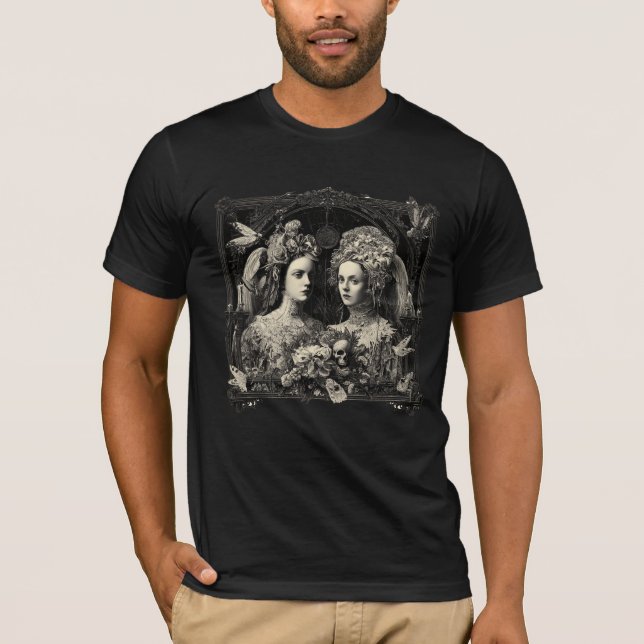 Thoroughbreds – Gothic Fine Art T-Shirt (Front)