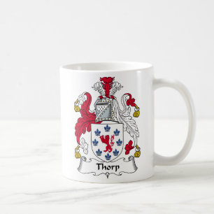 Thorp Family Crest Coffee Mug