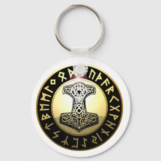 Thor's Hammer Keychain