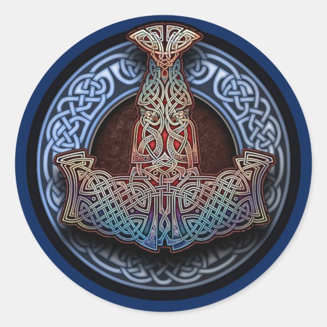 Thor's Hammer Stickers (Front)